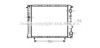 AVA QUALITY COOLING RT2005 Radiator, engine cooling